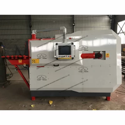 High Efficiency Automatic Cnc Steel Rebar Stirrup Bending Straightening And Cutting Machine