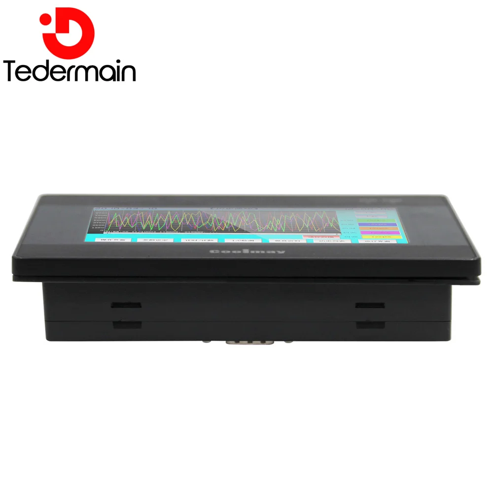 Coolmay-Controlador Lógico Programável, Controlador Lógico Programável, Ecrã Táctil, Industrial, HMI, PLC, QM3G-43FH, 4.3" - Image 3