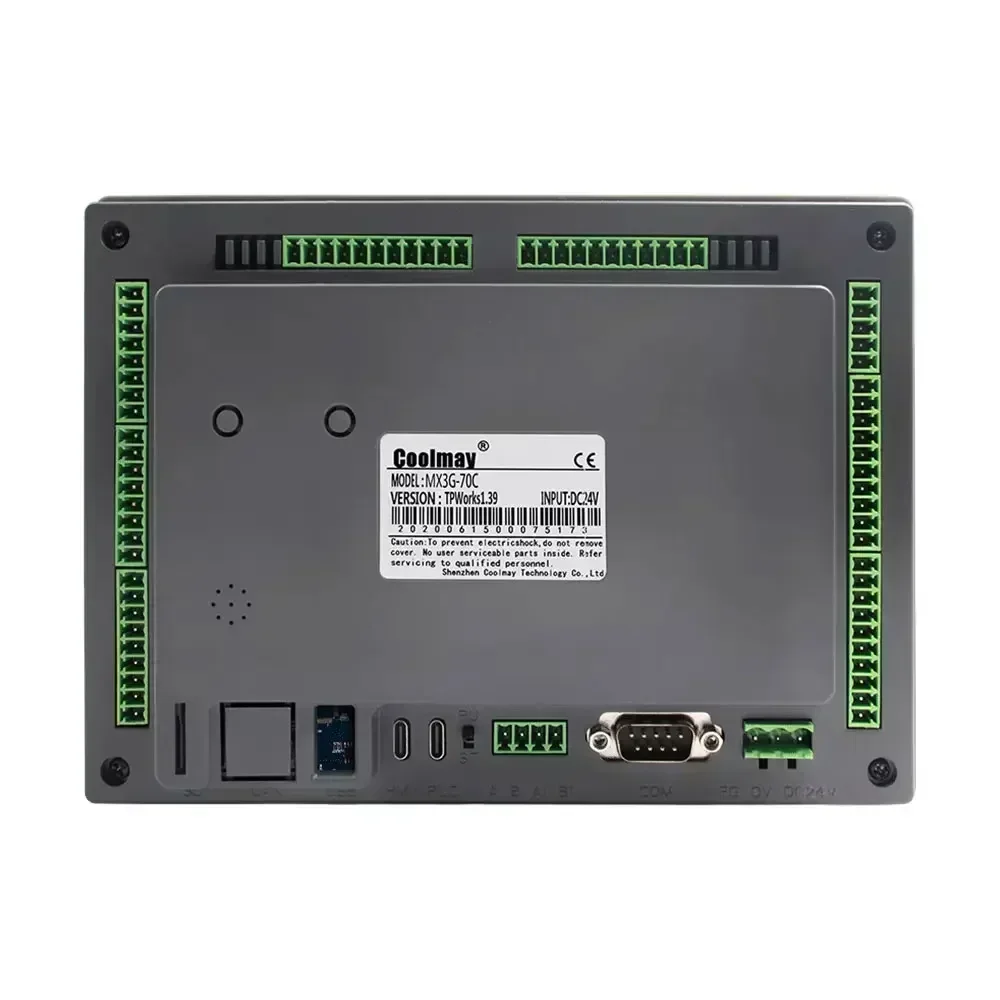 MX3G-70C-48MRT MX3G-50C-32MT MX3G-70C-48MT MX3G-43C-22MRT MX3G-43C-22MT Coolmay MX3G Série PLC HMI Tudo em um - Image 3
