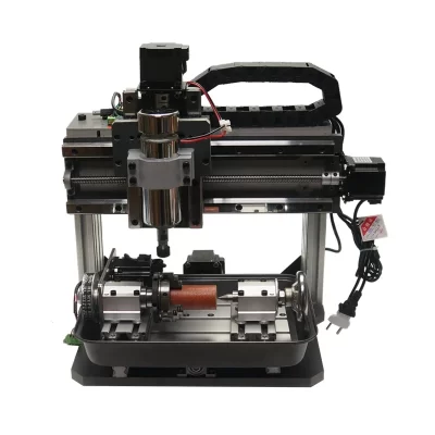 220v 110v tanque de água 3020 cnc roteador linha quadrada trilho pvc máquina gravura em madeira 5 eixos 3 4 eixos 500w eixo dc 2 peças er11