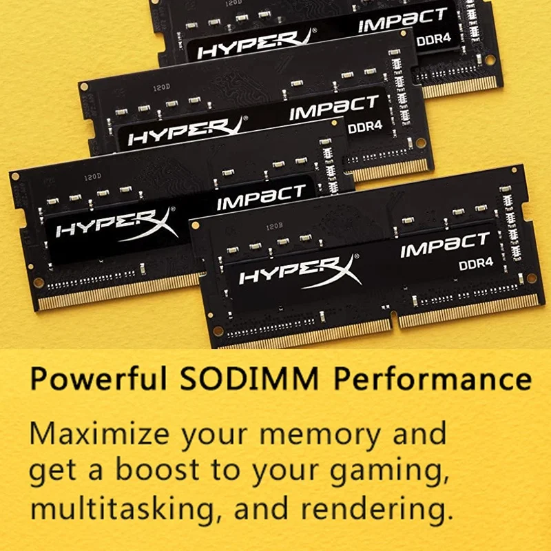 Kingston HyperX Impact DDR4 Laptop RAM SODIMM 8GB 16GB 2400MHz 2666MHz 3200MHz PC4 Memory - Image 6