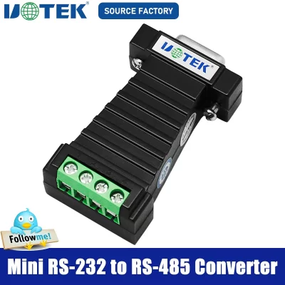UOTEK Mini RS-232 para RS-485 Conversor RS232 para RS485 Adaptador de conversão DB9 Conector UT-2211 Half Duplex