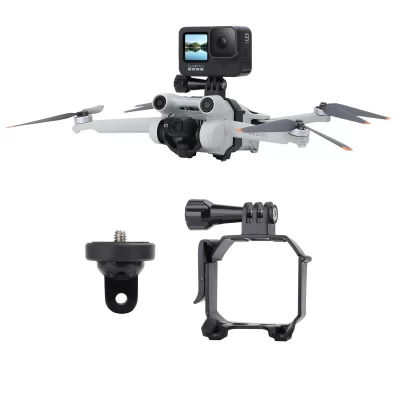 Extended Adapter for DJI Mini 3 pro Bracket Gopro Insta360 One x3 OSMO Action 3 4 Camera Holder For DJI Mini 3 pro Accessories
