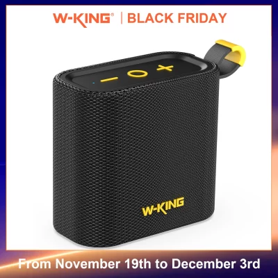 W-KING D2 Bluetooth Speaker,IPX7 Waterproof Loud Speakers Wireless,Outdoor Portable Speaker with HD Sound,Bluetooth 5.4