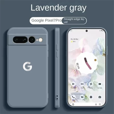 Ultra Slim Liquid Silicone Phone Case For Google Pixel 10 9 Pro XL 8 7 6 A Pro Wireless Charging Shockproof Protector Back Cover