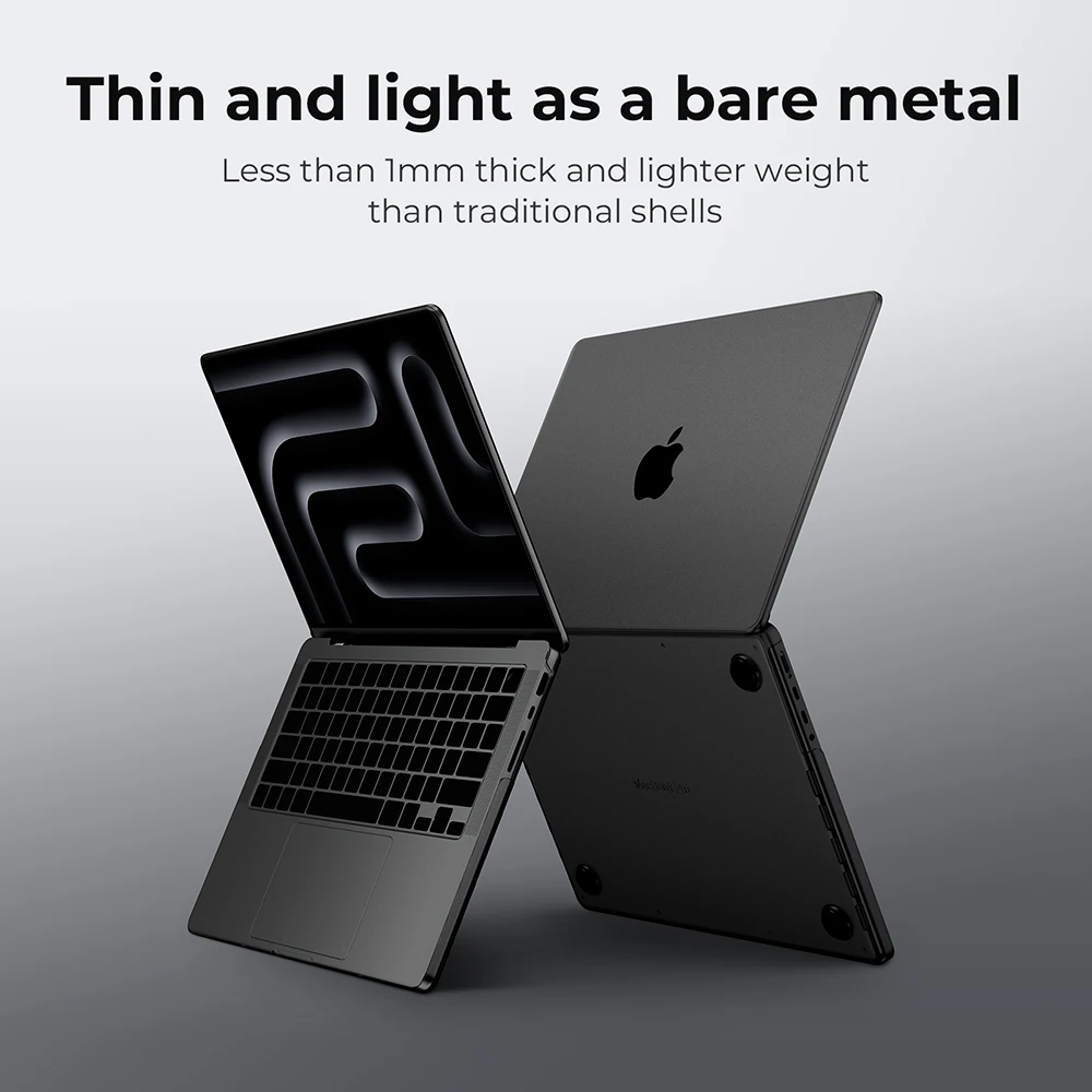 Laptop Case for MacBook Air 13 inch M4 M3 M2 Chip 2025-2022 Case,For MacBook Air 15 M4 2025 Cover,For MacBook Pro 14 16 inch M4 - Image 2