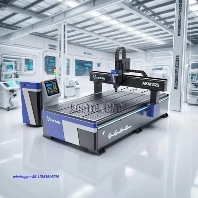 AccTek CNC 1325 3 eixos 4 eixos roteador de madeira 3D escultura em espuma de madeira máquina de escultura 1325 1530