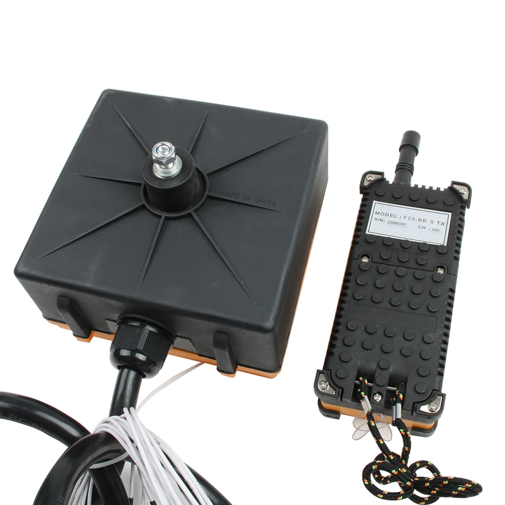 F23-BB interruptor de controle remoto rádio sem fio industrial 1 receptor + 2 transmissores controle grua guindaste elevador controle - Image 3