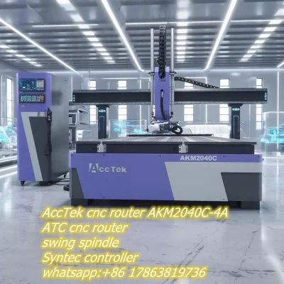 Máquina roteadora cnc atc automática de 4 eixos e 5 eixos para móveis de madeira mdf tamanho grande 3d carpintaria corte escultura gravura fresagem