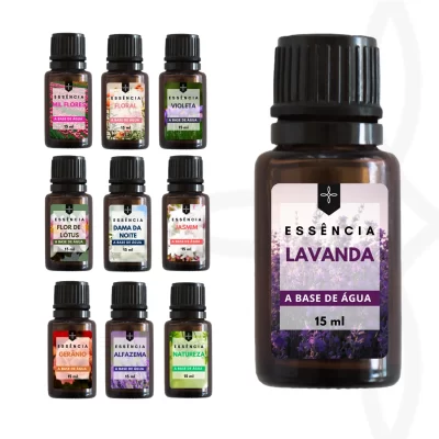 15 Water Soluble Essences Aromatherapy Kit For Diffuser and Humidifier-Intense Aroma Water Base