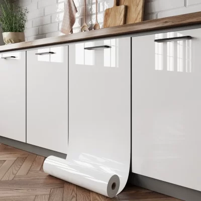 Papel de parede autoadesivo de mármore de PVC adequado para restaurante, cozinha, sala de estar, fundo de parede, adesivo à prova d'água e à prova de óleo