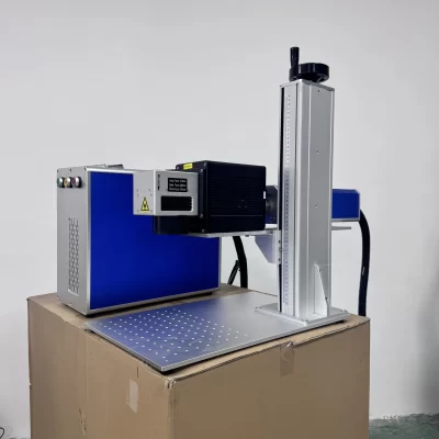 Máquina de marcação a laser de fibra 3D 200w 100w com Raycus Jpt 30w 60w Mopa M7 Máquina de marcação a laser Pratt Factory 2.5d Marcação profunda