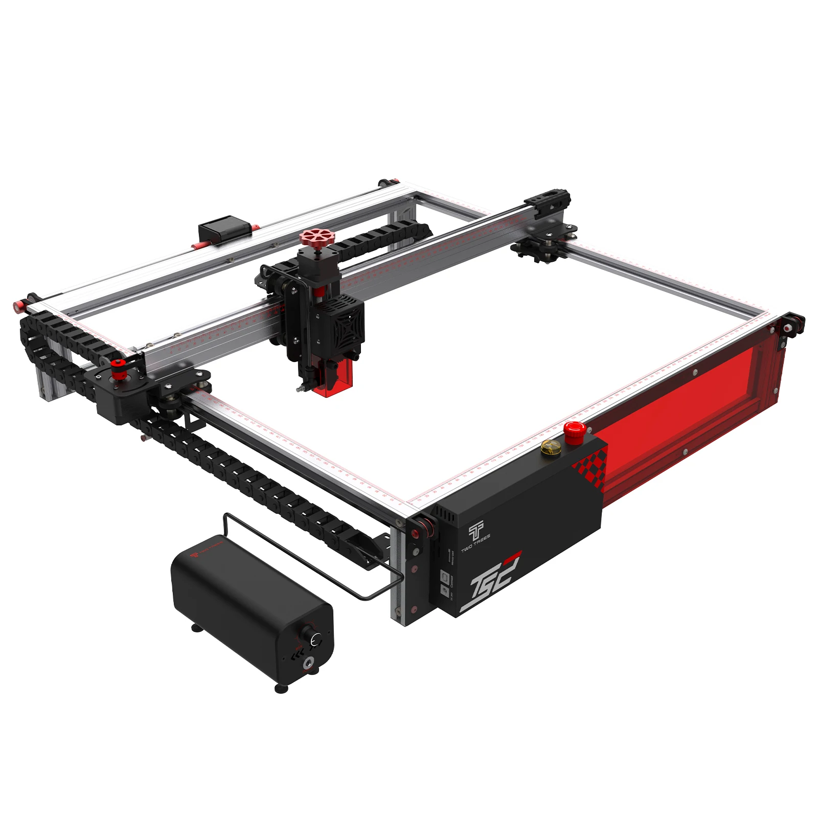 Twotrees Air Assist Bomba de ar de alta velocidade Fluxo de ar ajustável compatível com gravador a laser TTS-55/Atomstack A5 Pro/Sculpfun S9 - Image 2