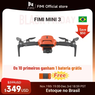 FIMI MINI 3 new Camera Drone 249g 4K 60fps AI Super Night Video 9KM flight distance 1/2-inch 48MP Sensor mini pro drone