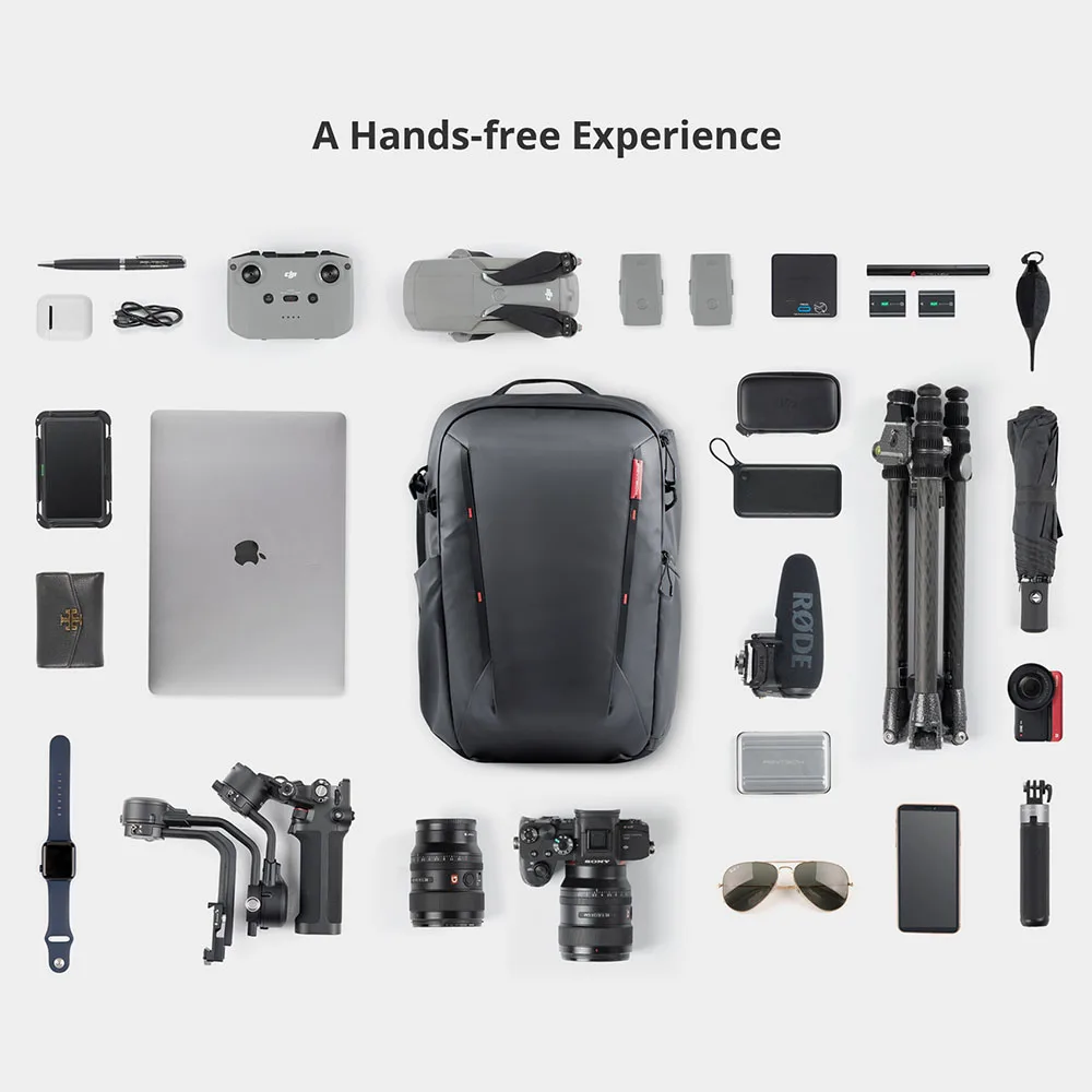 PGYTECH OneMo Lite Camera Backpack 22L For DJI Sony Canon Nikon OSMO Action Pocket DSLR/SLR Mirrorless Pro Photographer Backpack - Image 2