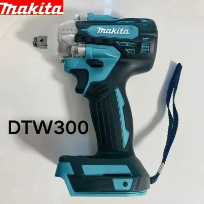 Makita dtw300 18v conjunto de ferramentas sem escova grande chave sem fio 330nm torque canhão vento remover pneu lítio reparação automóvel