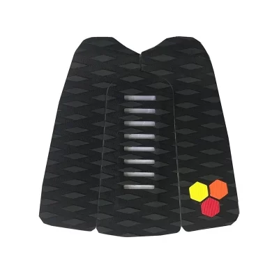 Almofadas coloridas para prancha de surf, prancha de surf em eva, almofadas de superfície de tração, antiderrapantes, dk, almofadas traseiras para pés