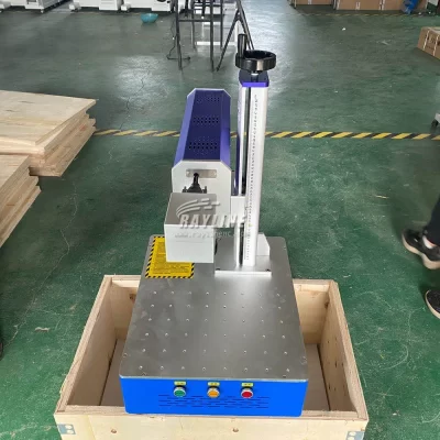 Máquina de marcação a laser de fibra raycus gravador a laser 20w 30 50 para metal aço ouro prata anel jóias gravura corte