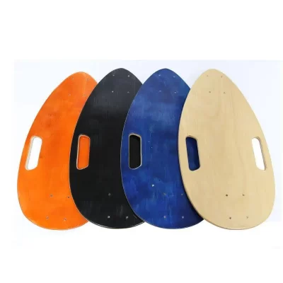Maple Skate Board Deck, Deck de skate Mini-Besouro de Madeira Cruiser, Melão e Ovo Forma, 8 Camadas, 45cm x 24cm
