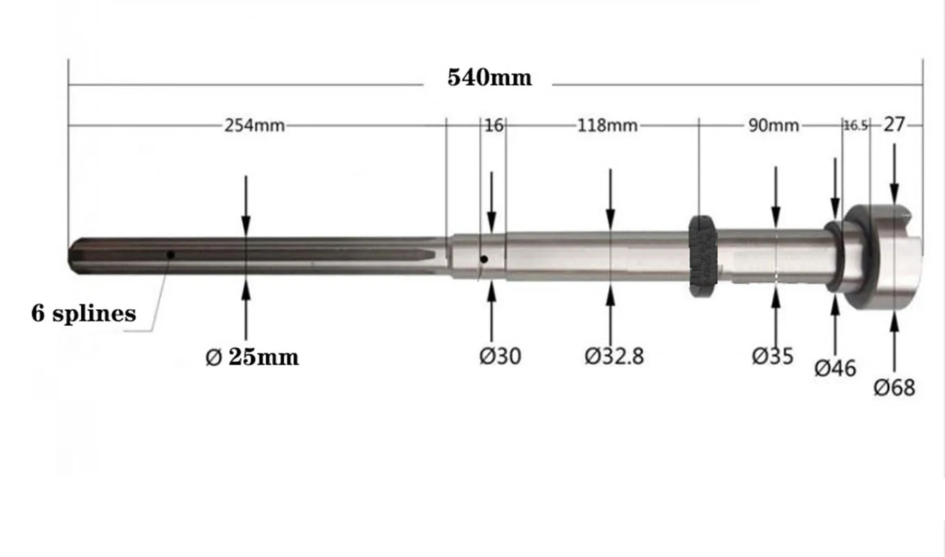1PC NEW CNC Milling Machine Part Shaft Spindle Taiwan Rocker NT30 Vertical Tools - Image 6