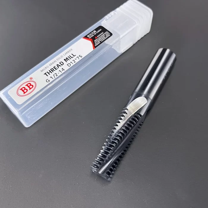 Thread Cutter M8 BB Thread Mill Solid Carbide CNC Milling Cutting Tool Full Tooth ISO ...
