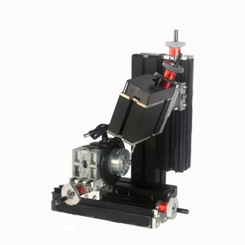 1PC DIY Miniature Metal Six-axis Drilling And Mill Machine 60W Low-power Teaching Model High-Precision Production DIY Tools 12V - Image 2
