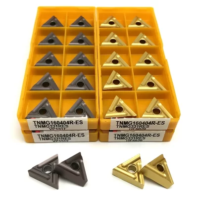 Tnmg160404r TNMG160408R-ES inserção de carboneto ferramentas de torneamento externo inserção de torneamento ferramenta de corte de torno cnc