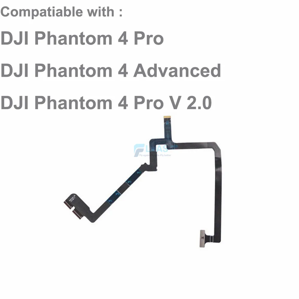 Peça de câmera gimbal para dji phantom 4 pro/adv/v2.0 aw/rolo/motor de passo/braço cabo plano flexível lente da câmera placa de alimentação de vidro - Image 2