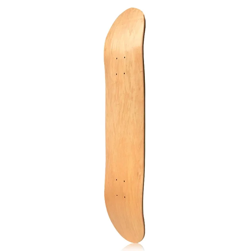 7.75 POLEGADAS 8.5 8 polegadas em branco duplo chute cauda skate deck maples CANANDIAN 7 camadas de madeira de alta qualidade bordo deck serviço personalizado