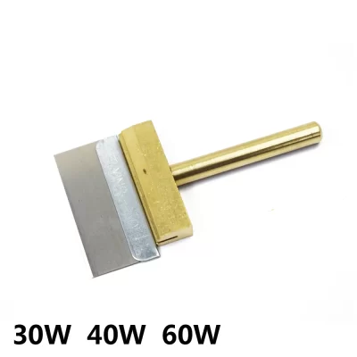 Pontas de ferro de solda t-ponta de solda 1pcs com pressão quente gratuita 30w 40w 60w para reparo de cabo flexível de tela lcd