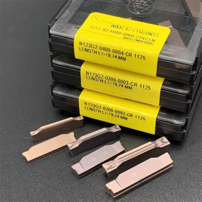 Ferramenta de ranhuramento n123g2 0300 0003 tf 4225 2mm 3mm 4mmmetal ferramenta de torneamento de carboneto de tungstênio n123g2 0200 0002 cr1125 ferramenta de torno n123 g2