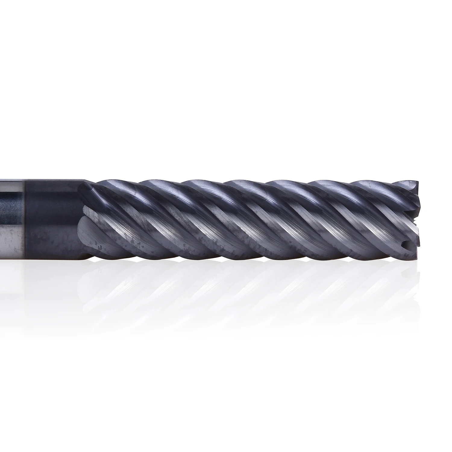 1pc GM-6E GM-6EL series solid carbide 6 flutes flattened end mills with straight shank and long cutting edge - Image 4