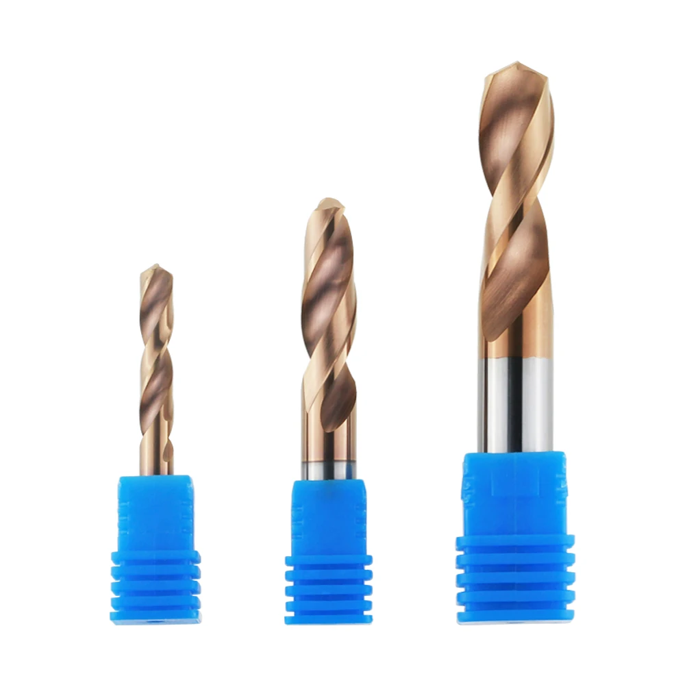TOOLEYE HRC55° Tungsten Carbide Drill Bits Metal Drills For CNC Lathe Stainless Steel Drilling Hard Metalworking Tool 0.5-20.0mm - Image 3