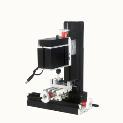 1PC DIY Miniature Metal Six-axis Drilling And Mill Machine 60W Low-power Teaching Model High-Precision Production DIY Tools 12V
