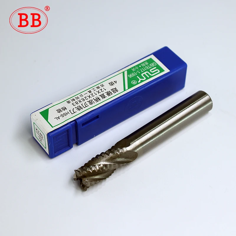 BB Roughing End Mill HSS Cutters 4 Flute 5mm to 45mm Saw Blade Metal Machining Inch & Iso 6mm 8mm 10mm 12mm 16mm - Image 6