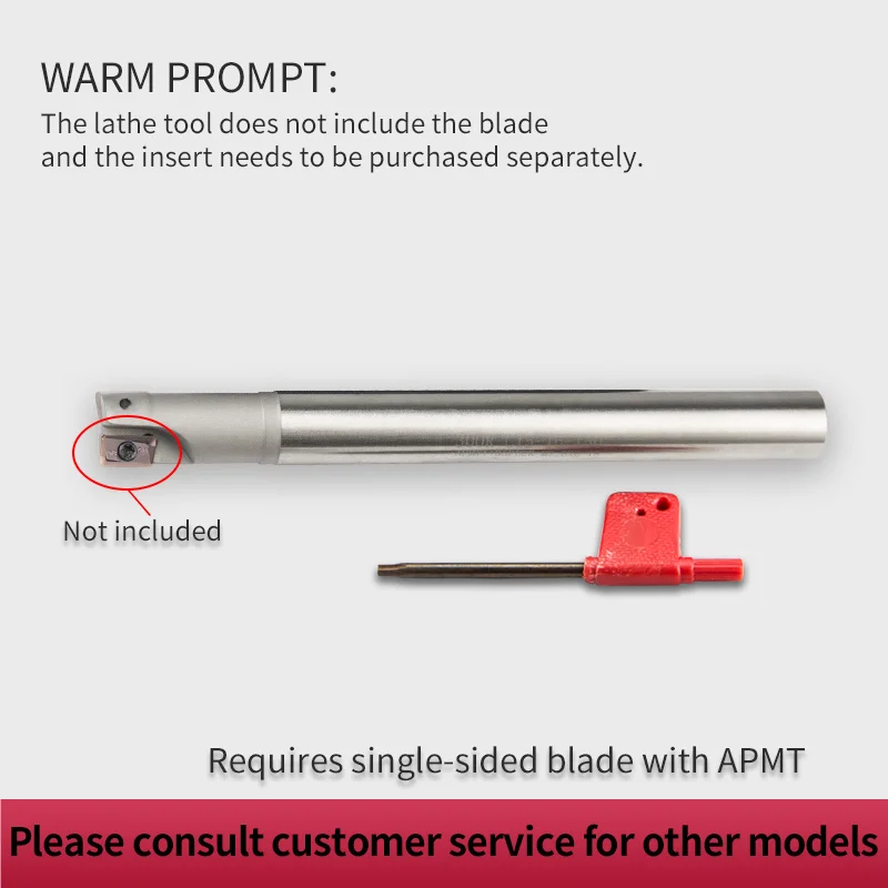 BAP 300R milling cutter Roughing right angle milling CNC boring bar for APMT1135 milling blade Machining handle Milling Tool bar - Image 4