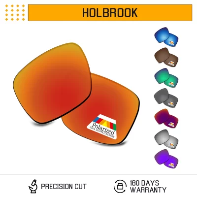 Bwake Polarized Replacement Lenses for-Oakley Holbrook OO9102, Holbrook Mix Sunglasses
