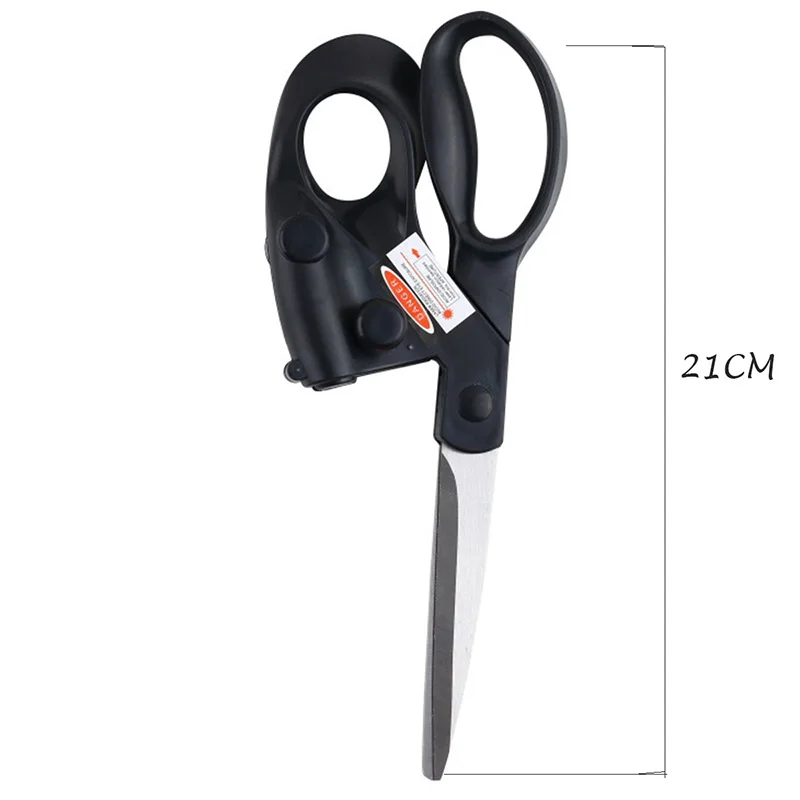 Tesoura profissional guiada a laser para costura de tecido, corte reto rápido, artesanato doméstico, tesoura de embrulho, suprimentos diy - Image 5