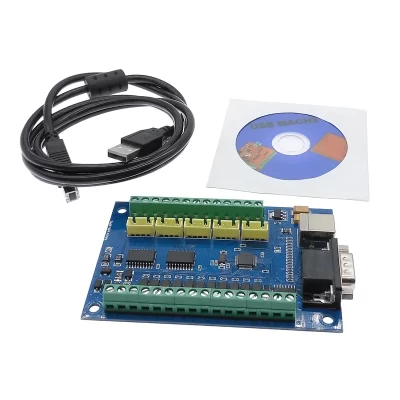 CNC Driver board breakout board USB MACH3 engraving machine 5 Axis with MPG stepper motion controller card