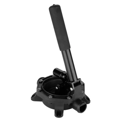Hydraulic pump 720GPH Marine Boat Manual Bilge Hand Diaphragm Pump Diesel Oil Transfer Pump Aluminium Handle black