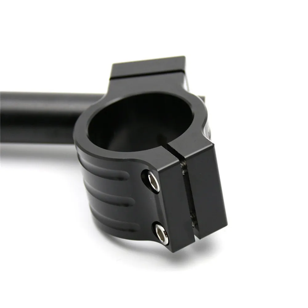 Clip-On moto guidão, garfo tubo, CNC volante, café Racer Bars, 22mm, se Fits 31mm, 32mm, 33mm, 35mm, 36mm, 37mm, 39mm, 41, 43, 50, 51mm - Image 3