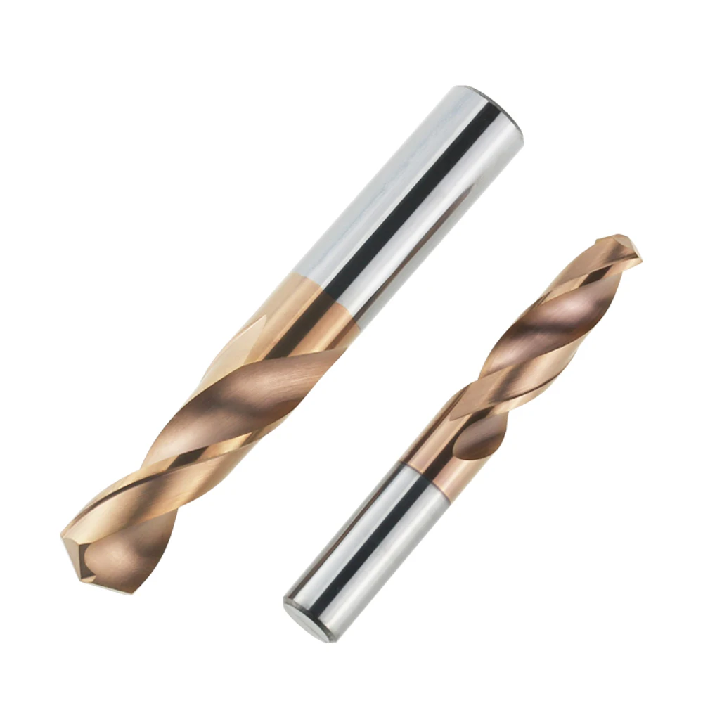 TOOLEYE HRC55° Tungsten Carbide Drill Bits Metal Drills For CNC Lathe Stainless Steel Drilling Hard Metalworking Tool 0.5-20.0mm - Image 2