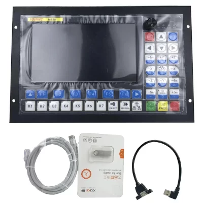M350 3/4/5 eixo de alta precisão cnc máquina de gravura controlador de movimento 1mhz g-código u-disco, tela colorida de 7 polegadas, atc, multi-processo