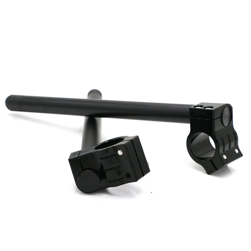 Clip-On moto guidão, garfo tubo, CNC volante, café Racer Bars, 22mm, se Fits 31mm, 32mm, 33mm, 35mm, 36mm, 37mm, 39mm, 41, 43, 50, 51mm - Image 2