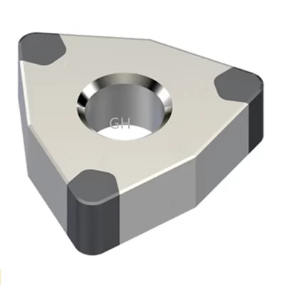 Inserção CNC CBN WNMG 080408 WNGA 080404 Wnmg 080412 Ferramentas de torneamento de cortador de torno de ponta PCBN para cortar rolo de ferro fundido de aço temperado