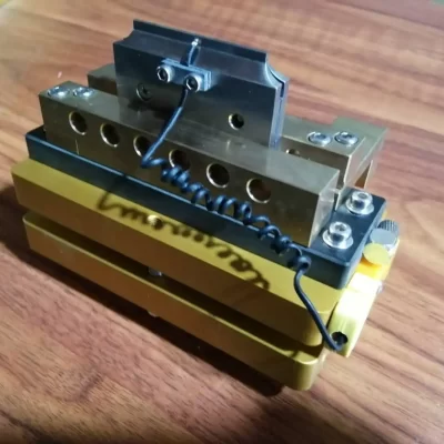 ACF Tab Bonding Cabeça, Usado para TV LCD Screen Repairing Machine, Hot Pressing Tool Holder, 65mm