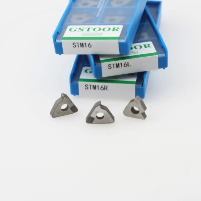 10PCS STM16R STM16 STM16L Carbide Shim Seat External Thread Carbide Blade Gasket CNC Lathe Accessories Turning Tools