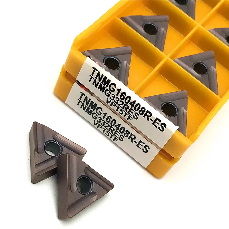 Tnmg160404r TNMG160408R-ES inserção de carboneto ferramentas de torneamento externo inserção de torneamento ferramenta de corte de torno cnc - Image 4