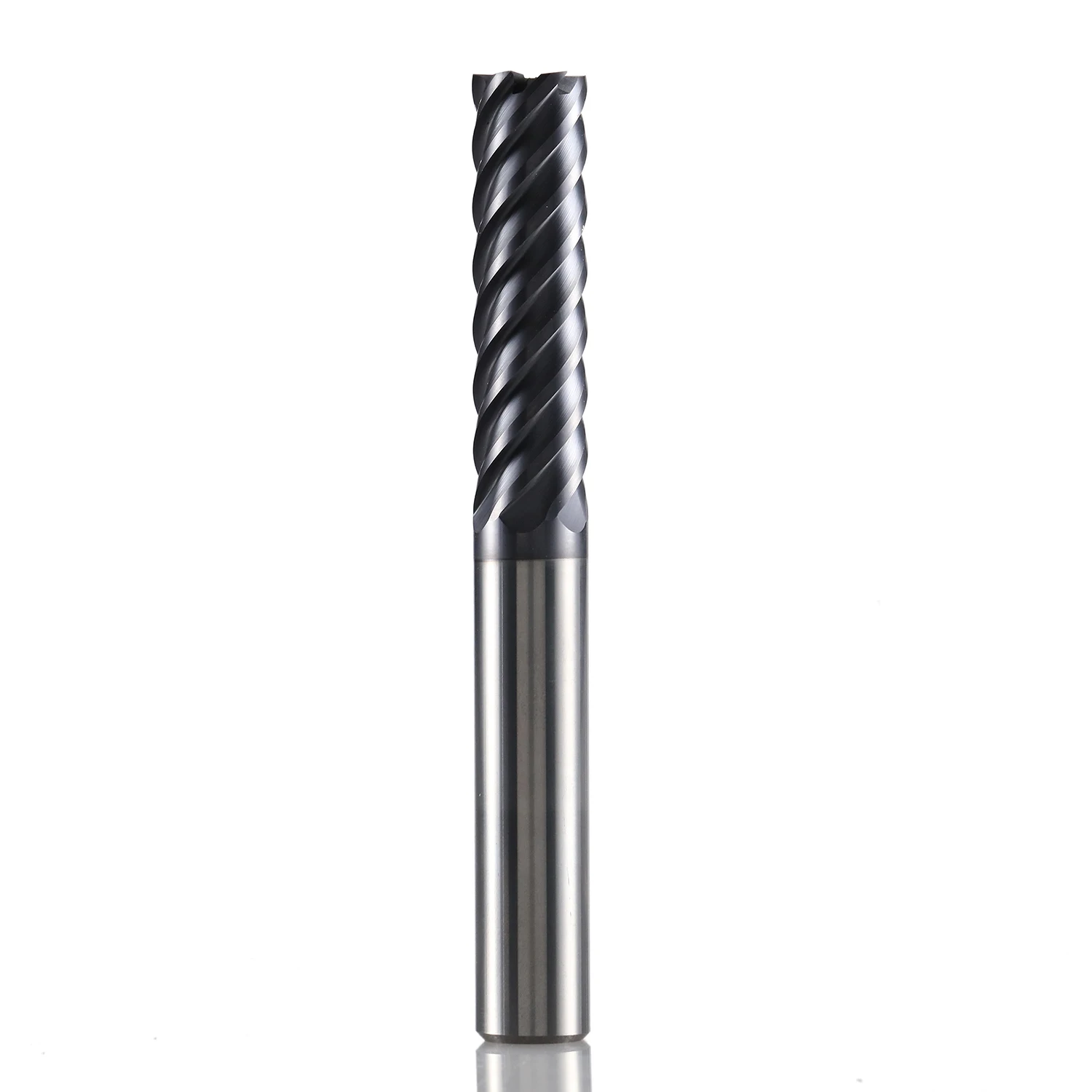 1pc GM-6E GM-6EL series solid carbide 6 flutes flattened end mills with straight shank and long cutting edge - Image 5