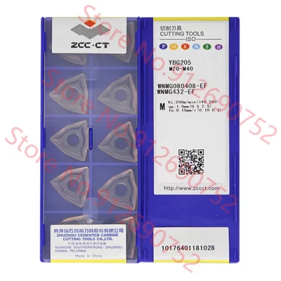 ZCC.CT WNMG 080404 WNMG 080408 WNMG 080412 Inserções WNMG da inserção do carboneto de YBG205 YB6425